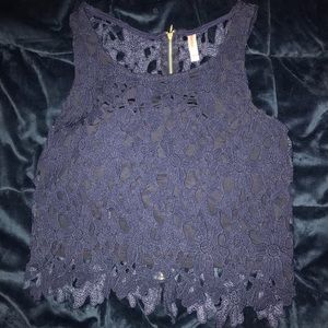 Blue Lace Top💙